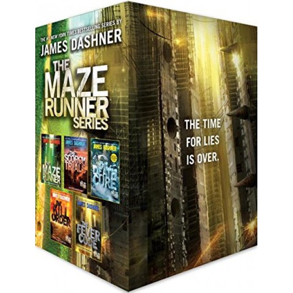 Maze Runner Series Complete Collection Boxed Set by James Dashner