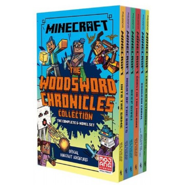Minecraft Woodsword Chronicles 6-Book Boxed Set by Nick Eliopulos