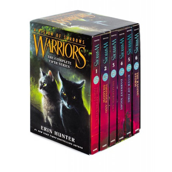 Warriors: A Vision Of Shadows Box Set: Volumes 1 to 6 by Erin Hunter