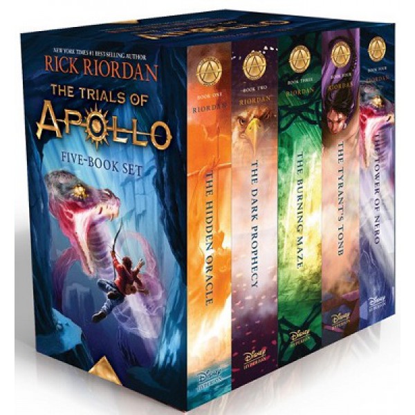 The Trials of Apollo 5-Book Paperback Boxed Set by Rick Riordan