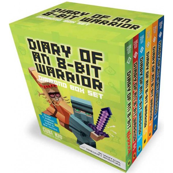 Diary Of An 8-Bit Warrior Diamond Box Set (6-Book) by Cube Kid