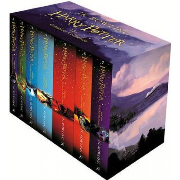 Harry Potter The Complete Collection (Children Paperback Boxed Set) by J K Rowling
