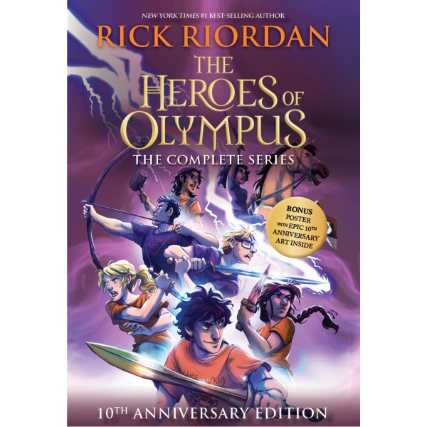 Heroes Of Olympus 5-Book Boxed Set  (10th Anniversary Edition) by Rick Riordan