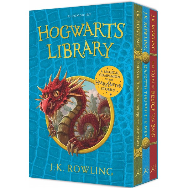 Hogwarts Library Box Set (3-Book) by J K Rowling