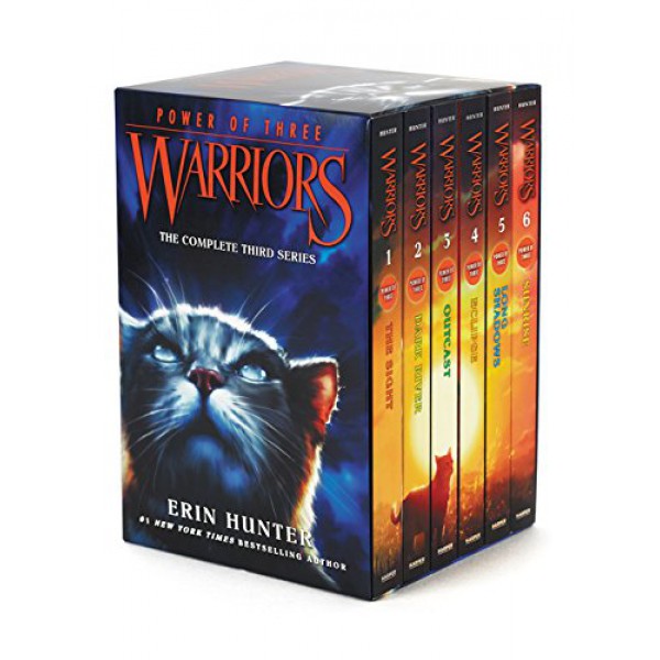 Warriors Power Of Three Boxed Set: Volumes 1 To 6 by Erin Hunter