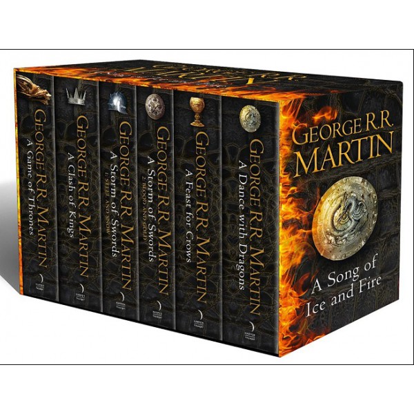 A Song of Ice and Fire: The complete boxset of all 6 books by George R R Martin