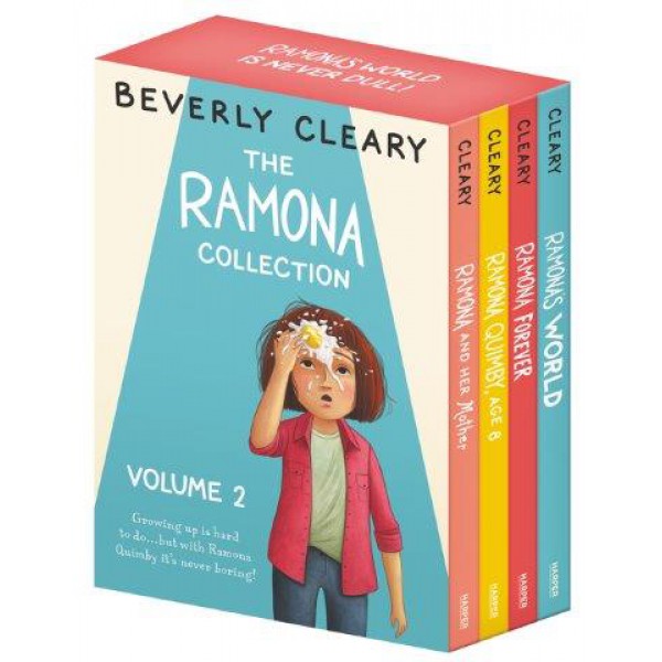 The Ramona Collection, Volume 2 (4-Book) by Beverly Cleary and Jacqueline Rogers - ship in 15-30 business days or more, supplied by US partner