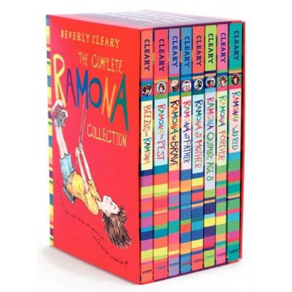 The Complete Ramona Collection (8-Book) by Beverly Cleary - ship in 10-20 business days, supplied by US partner