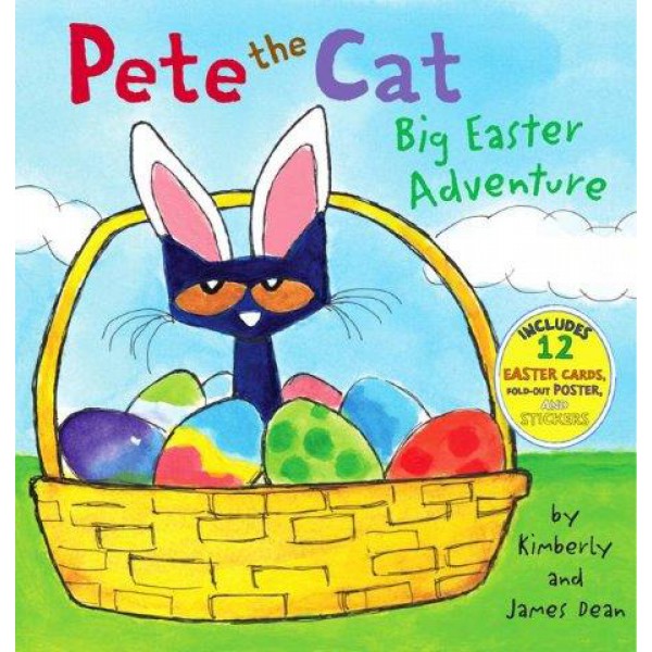 Pete The Cat: Big Easter Adventure by James Dean and Kimberly Dean - ship in 10-20 business days, supplied by US partner