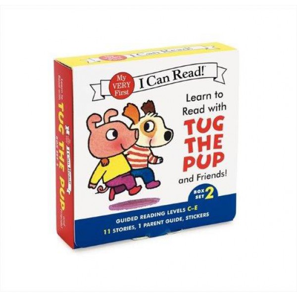 Learn to Read with Tug the Pup and Friends! Box Set 2 (11 Books + 1 Parents' Guide) by Dr. Julie M. Wood - ship in 10-20 business days, supplied by US partner