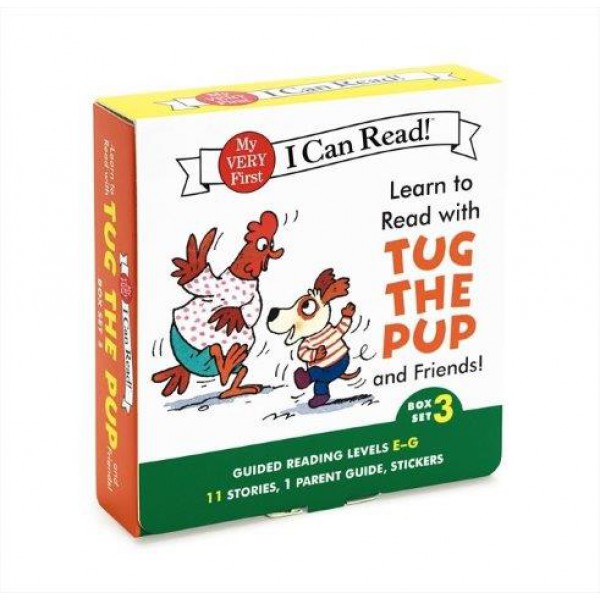 Learn to Read with Tug the Pup and Friends! Box Set 3 (11 Books + 1 Parents' Guide) by Dr. Julie M. Wood - ship in 10-20 business days, supplied by US partner