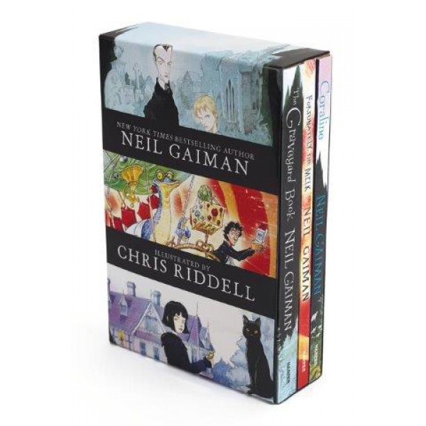 Neil Gaiman 3-Book Box Set - ship in 10-20 business days, supplied by US partner