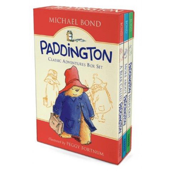 Paddington Classic Adventures Box Set (3-Book) by Michael Bond - ship in 10-20 business days, supplied by US partner