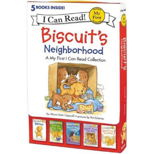 Biscuit's Neighborhood (5-Book) by Alyssa Satin Capucilli - ship in 10-20 business days, supplied by US partner