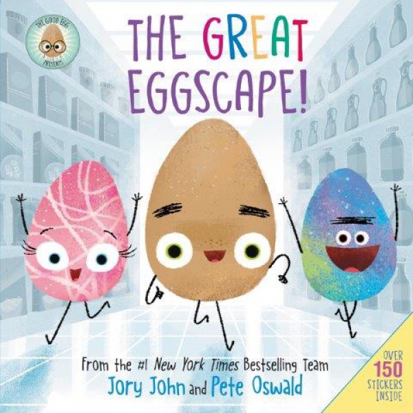 The Good Egg Presents: The Great Eggscape! by Jory John - ship in 10-20 business days, supplied by US partner