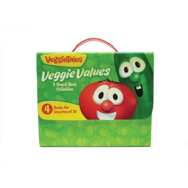 VeggieTales Veggie Values (4-Book) - ship in 10-20 business days, supplied by US partner