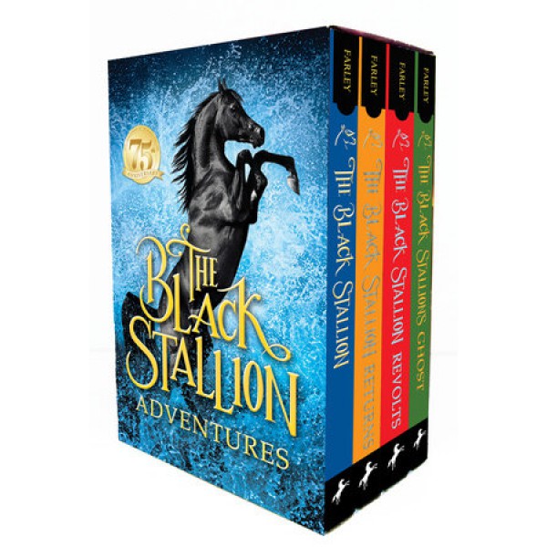 The Black Stallion Adventures (4-Book) by Walter Farley - ship in 10-20 business days, supplied by US partner