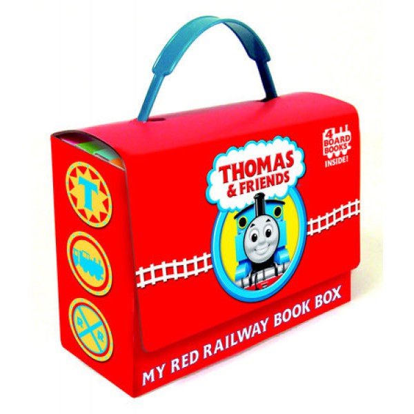 Thomas & Friends My Red Railway Book Box (4-Book) by W Awdry - ship in 10-20 business days, supplied by US partner