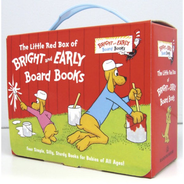 The Little Red Box of Bright and Early Board Books (4-Book) by P D Eastman and Michael Frith - ship in 10-20 business days, supplied by US partner