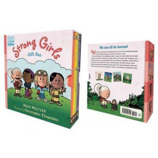 Strong Girls Gift Set (4-Book) by Brad Meltzer - ship in 10-20 business days, supplied by US partner