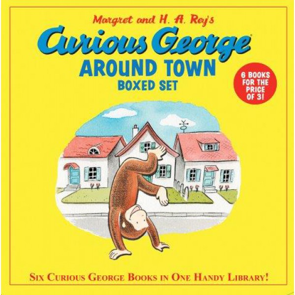 Curious George Around Town Boxed Set (6-Book) by H A Rey - ship in 10-20 business days, supplied by US partner