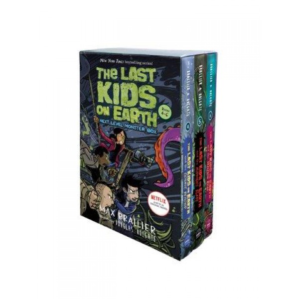 The Last Kids on Earth: Next Level Monster Box (Books 4-6) by Max Brallier - ship in 15-30 business days or more, supplied by US partner