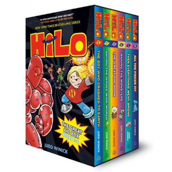 Hilo: The Great Big Box (Books 1-6) by Judd Winick - ship in 15-30 business days or more, supplied by US partner