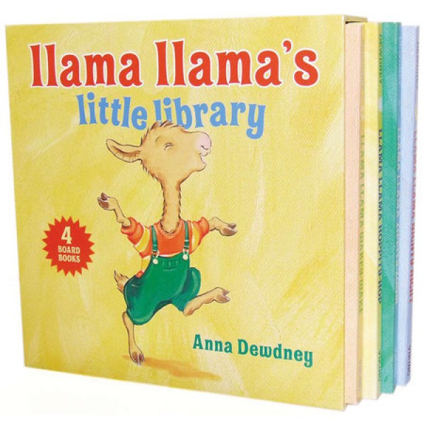 Llama Llama's Little Library (4-Book) by Anna Dewdney - ship in 10-20 business days, supplied by US partner