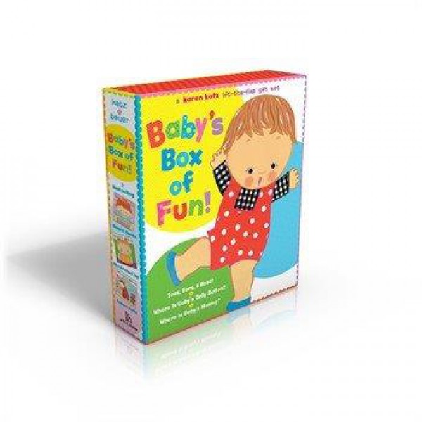 Baby's Box of Fun (3 Lift-the-Flap Books) by Karen Katz - ship in 10-20 business days, supplied by US partner