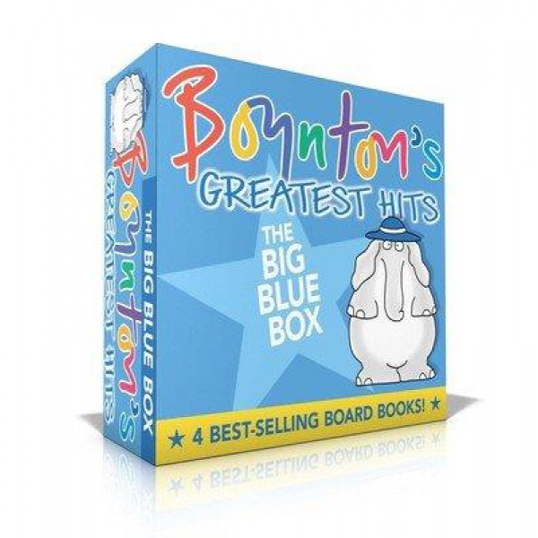 Boynton's Greatest Hits the Big Blue Box (4-Book) by Sandra Boynton - ship in 10-20 business days, supplied by US partner