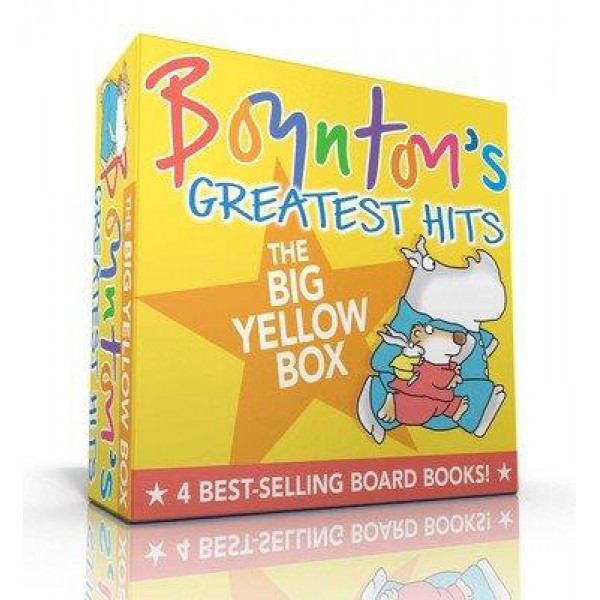 Boynton's Greatest Hits the Big Yellow Box (4-Book) by Sandra Boynton - ship in 10-20 business days, supplied by US partner