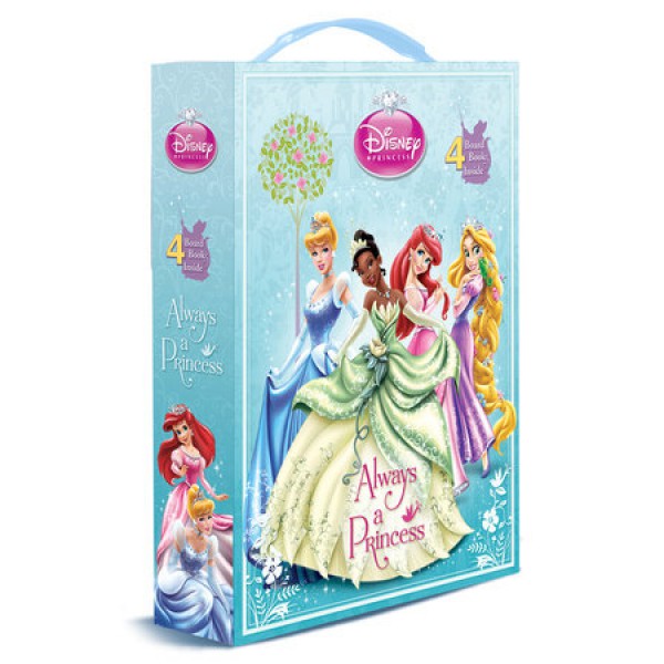 Disney Princess: Always a Princess Boxed Set (4-Book) by Andrea Posner-Sanchez - ship in 10-20 business days, supplied by US partner