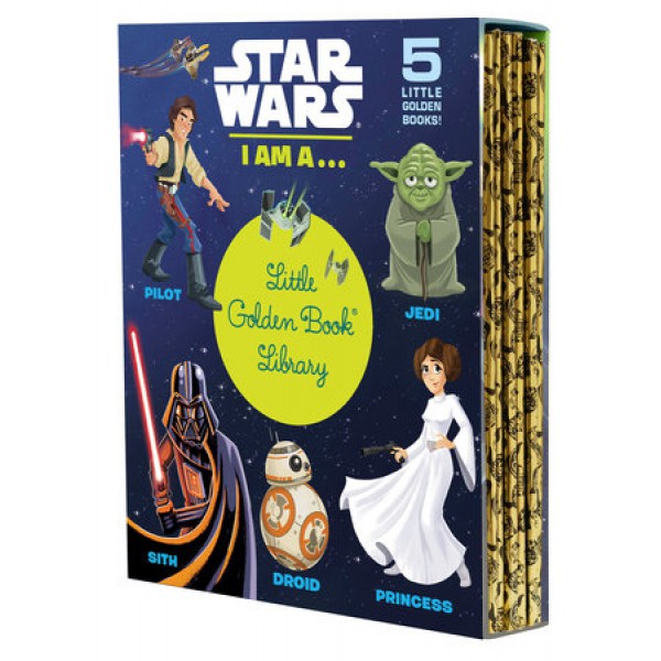 Star Wars: I Am A...Little Golden Book Library (5-Book) - ship in 10-20 business days, supplied by US partner