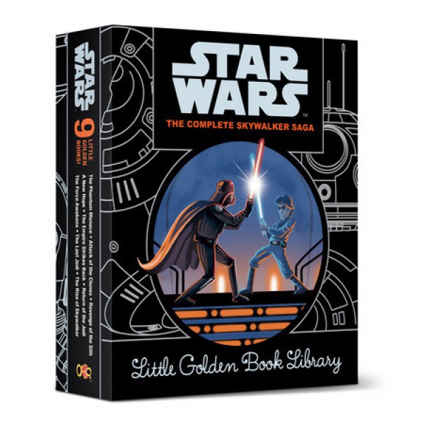 The Complete Skywalker Saga: Little Golden Book Library (9-Book) - ship in 10-20 business days, supplied by US partner