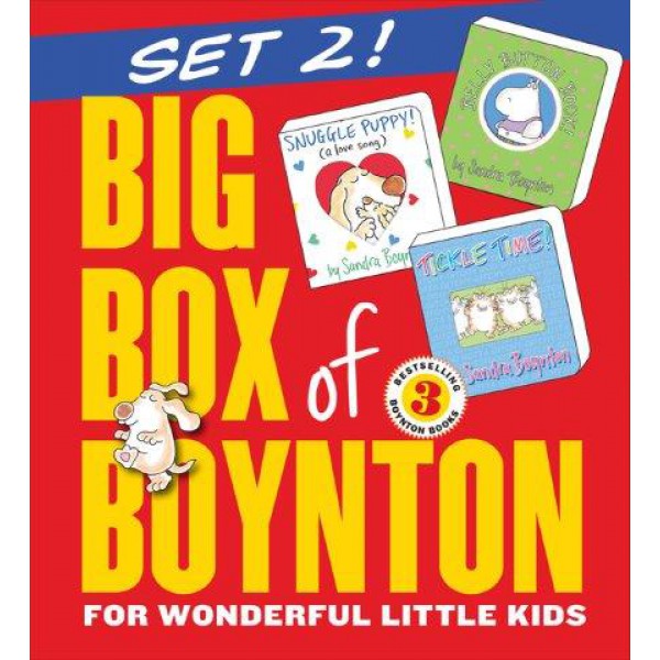 Big Box of Boynton Set 2 (3-Book) by Sandra Boynton - ship in 10-20 business days, supplied by US partner