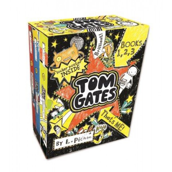 Tom Gates That's Me! (3-Book) by L Pichon - ship in 10-20 business days, supplied by US partner