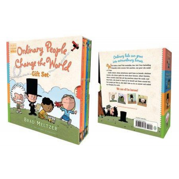 Ordinary People Change the World Gift Set (4-Book) by Brad Meltzer - ship in 10-20 business days, supplied by US partner