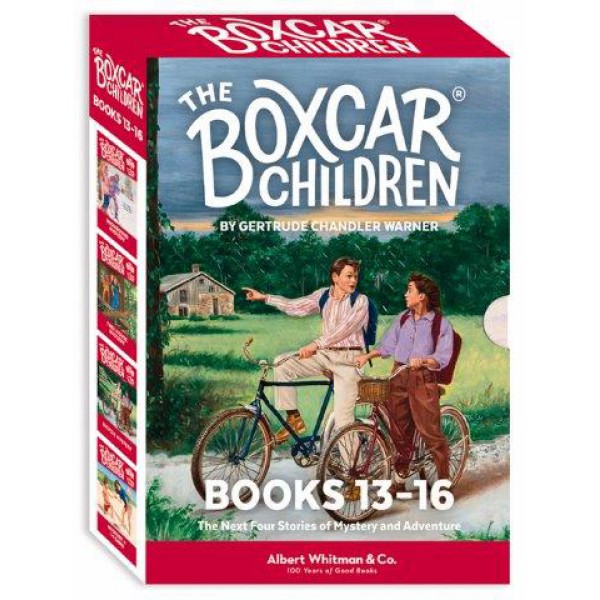 The Boxcar Children Mysteries Boxed Set (Books 13-16) by Gertrude Chandler Warner - ship in 10-20 business days, supplied by US partner