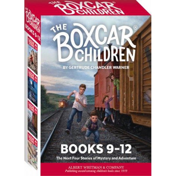 The Boxcar Children Mysteries Boxed Set (Books 9-12) by Gertrude Chandler Warner - ship in 10-20 business days, supplied by US partner