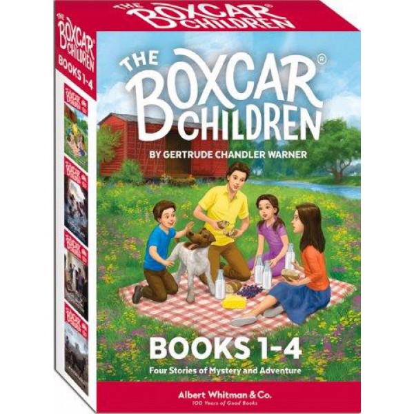 The Boxcar Children Mysteries Boxed Set (Books 1-4) by Gertrude Chandler Warner - ship in 10-20 business days, supplied by US partner