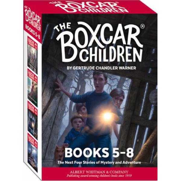 The Boxcar Children Mysteries Boxed Set (Books 5-8) by Gertrude Chandler Warner - ship in 10-20 business days, supplied by US partner