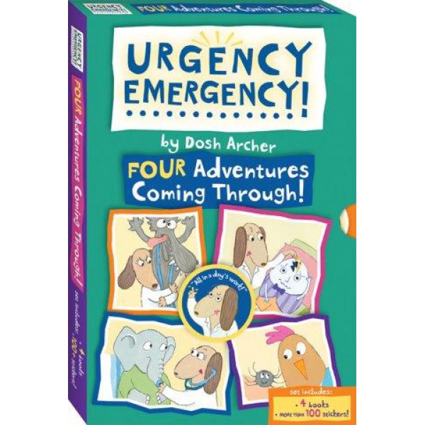 Urgency Emergency! Boxed Set 1-4 by Dosh Archer - ship in 10-20 business days, supplied by US partner