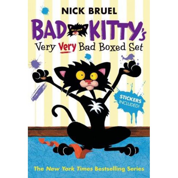 Bad Kitty's Very Bad Boxed Set 2 (3-Book) by Nick Bruel - ship in 10-20 business days, supplied by US partner