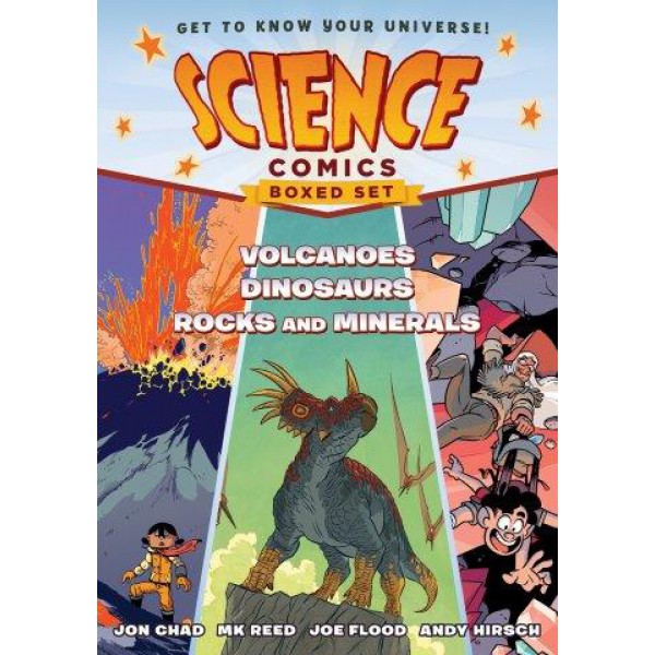 Science Comics Boxed Set (3-Book) by Jon Chad et al - ship in 15-30 business days or more, supplied by US partner