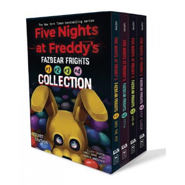 Five Nights at Freddy's Fazbear Frights 4-Book Boxed Set by Scott Cawthon, Elley Cooper, and et al. - ship in 15-30 business days or more, supplied by US partner