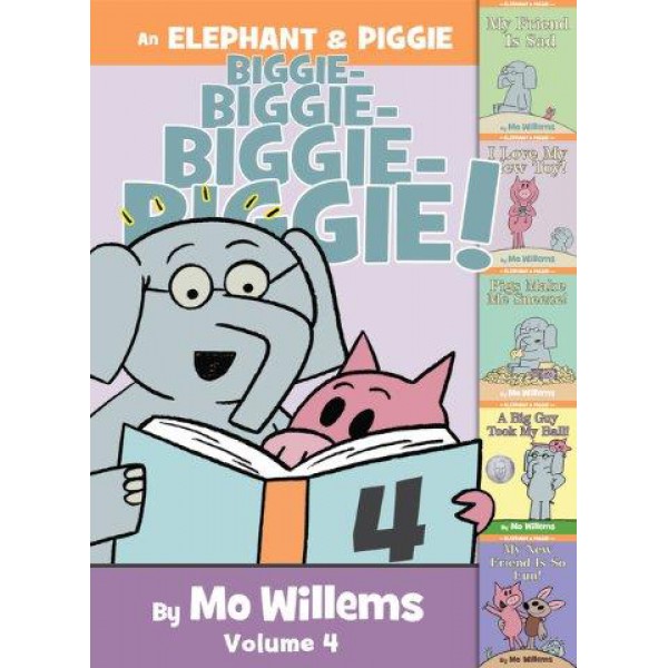 An Elephant & Piggie Biggie! Volume 4 by Mo Willems - ship in 10-20 business days, supplied by US partner