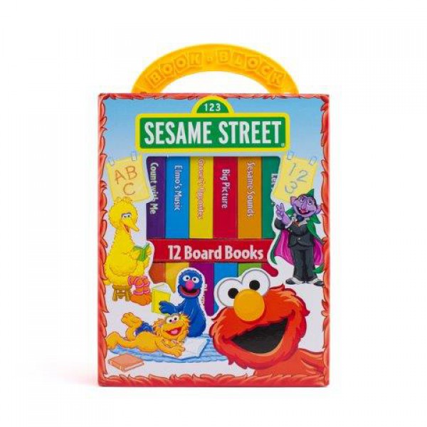 Sesame Street My First Library Board Book (12-Book) - ship in 10-20 business days, supplied by US partner