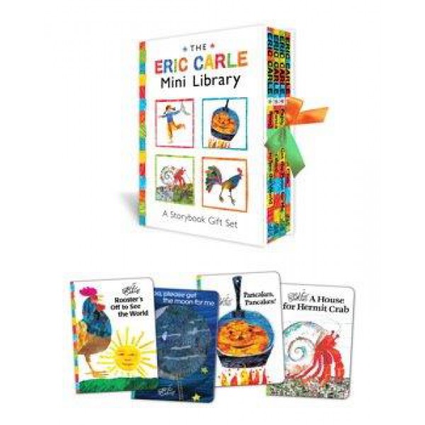 The Eric Carle Mini Library (4-Book) - ship in 10-20 business days, supplied by US partner