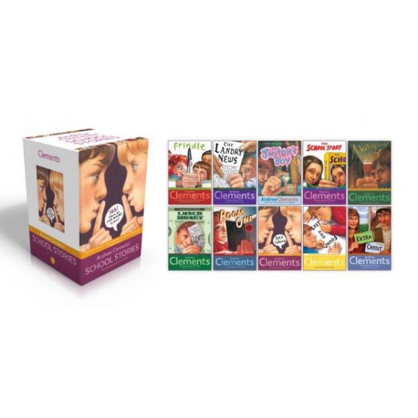 Andrew Clements' School Stories Set (10-Book) - ship in 10-20 business days, supplied by US partner