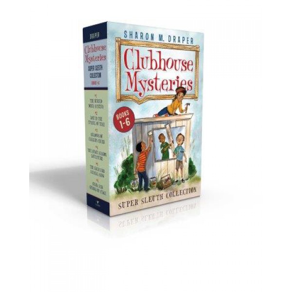 Clubhouse Mysteries Super Sleuth (6-Book) Collection by Sharon M. Draper - ship in 10-20 business days, supplied by US partner